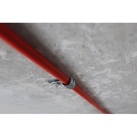 Kovová objímka PFT s plastovou vložkou Ø 8 mm pozinkovaná ocel