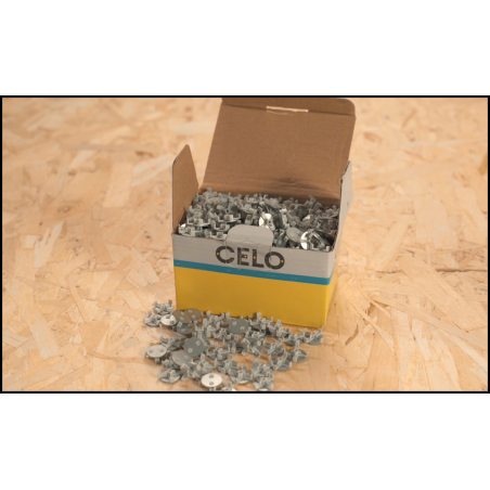 Kovová podložka AW pro plynovou hřebíkovačku Ø15 mm ocel pozinkovaná