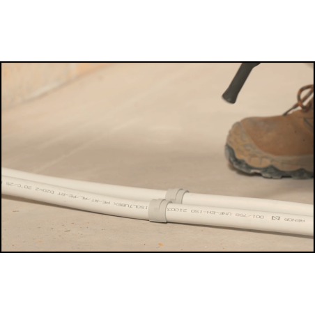 Oboustranná plastová svorka FPD pro plynovou hřebíkovačku Ø 20 mm