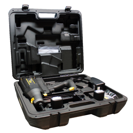 Plynová hřebíkovačka CELO FOX v kufříku na nářadí Plynová hřebíkovačka CELO FOX v kufříku na nářadí