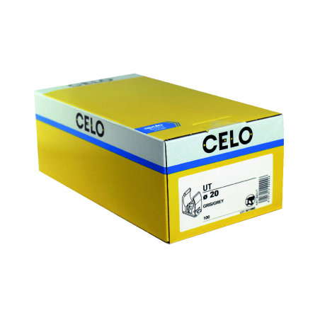 Multiclip UT Ø 20 šedá pro plynovou hřebíkovačku