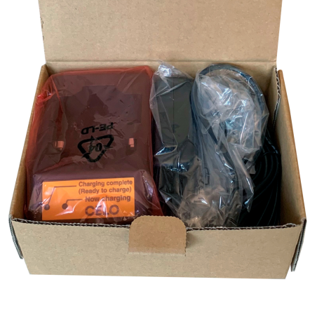 Nabíječka a baterie pro plynovou hřebíkovačku FOX