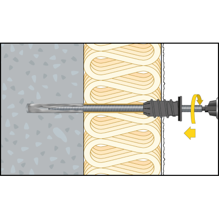 Grafika vysvětlující postup instalace systému ResiTHERM® 12 krok za krokem.
