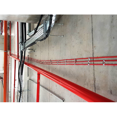 Kovová objímka PFT s plastovou vložkou Ø 8 mm pozinkovaná ocel